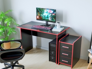 Стол компьютерный игровой 9.2 красный
